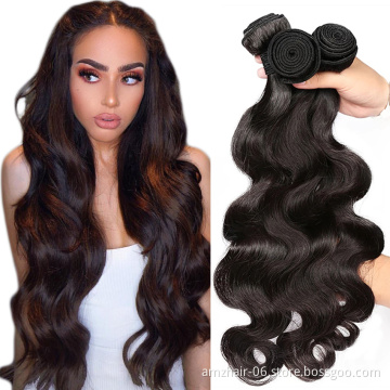 Cheap Wholesale Body Wave Human Hair Weave Bundles Brazilian Cuticle Aligned Remy Human Hair Double Weft Extension Vendor